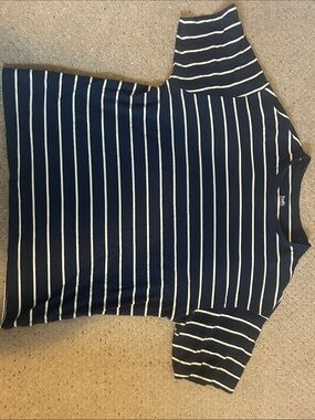 100% Organic Cotton Oversized Striped Tee
